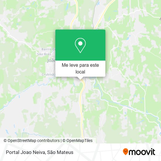 Portal Joao Neiva mapa