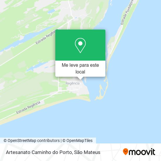 Artesanato Caminho do Porto mapa