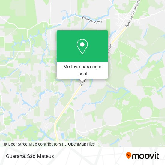 Guaraná mapa