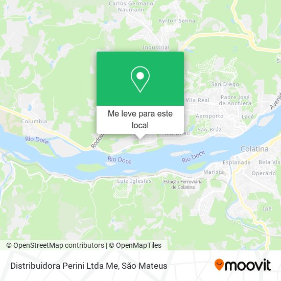 Distribuidora Perini Ltda Me mapa