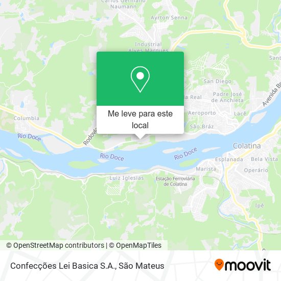 Confecções Lei Basica S.A. mapa