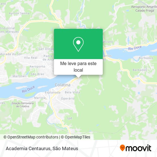 Academia Centaurus mapa