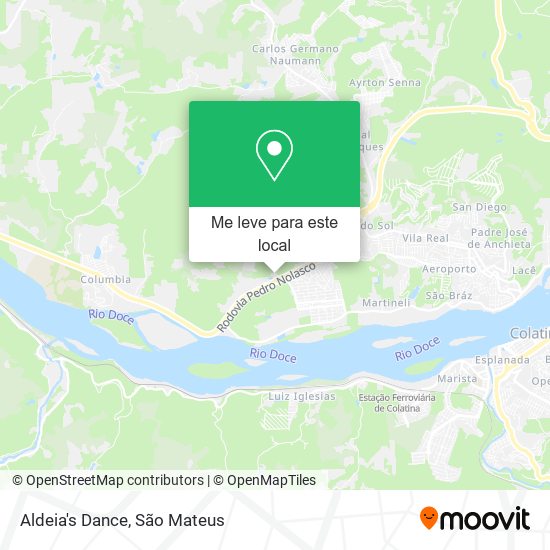 Aldeia's Dance mapa