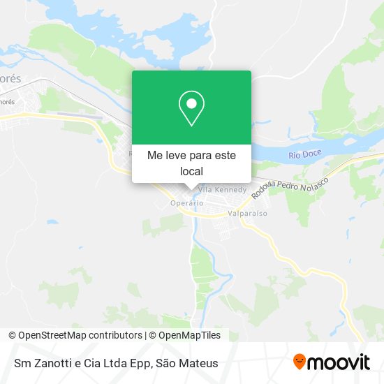 Sm Zanotti e Cia Ltda Epp mapa