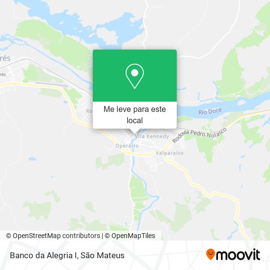 Banco da Alegria I mapa