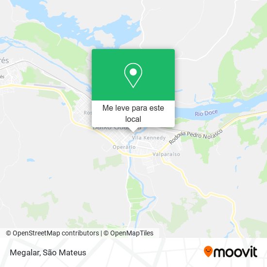 Megalar mapa
