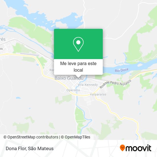 Dona Flor mapa