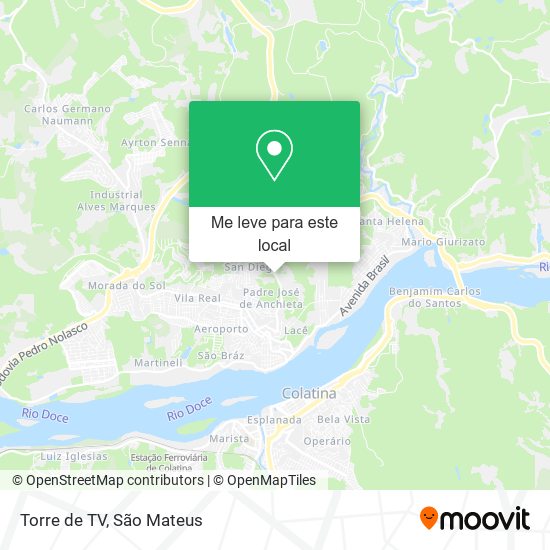 Torre de TV mapa