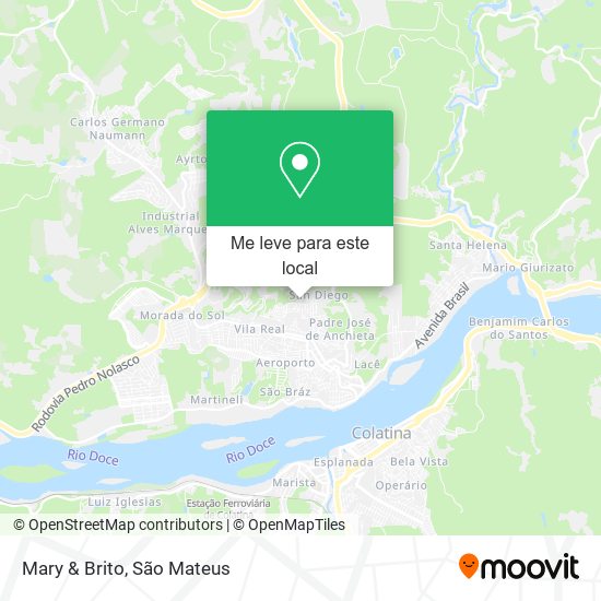 Mary & Brito mapa