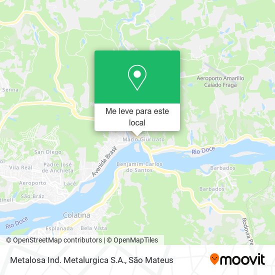 Metalosa Ind. Metalurgica S.A. mapa