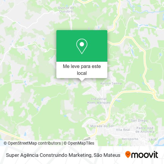 Super Agência Construindo Marketing mapa
