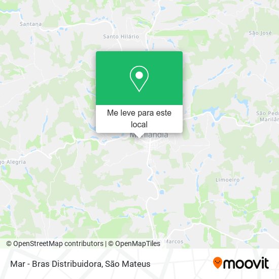 Mar - Bras Distribuidora mapa