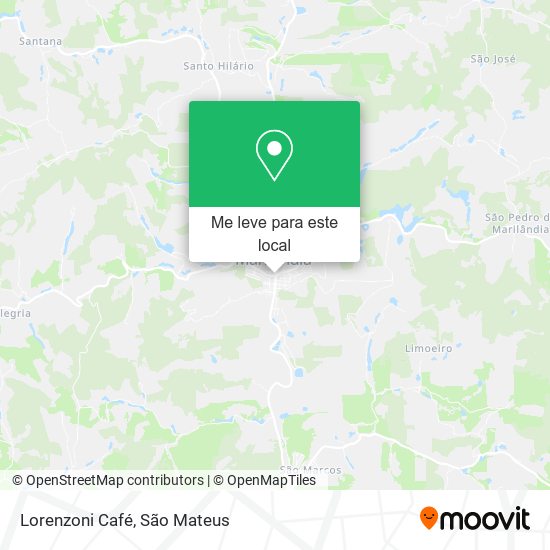 Lorenzoni Café mapa