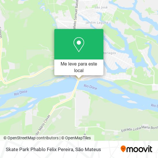 Skate Park Phablo Félix Pereira mapa