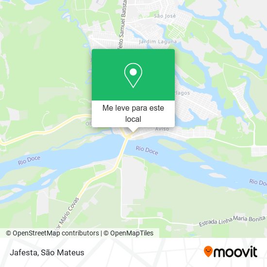 Jafesta mapa