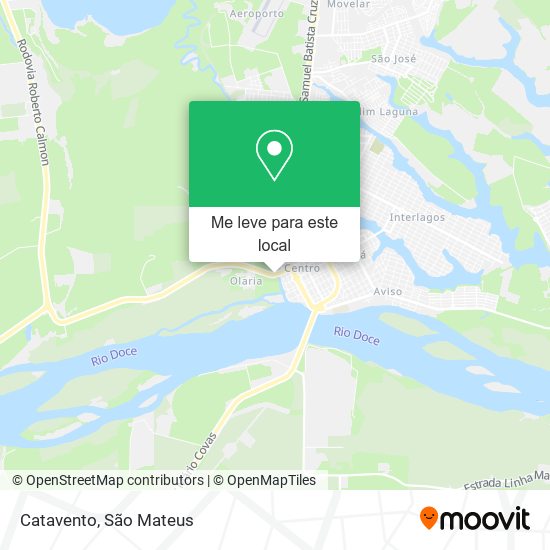 Catavento mapa