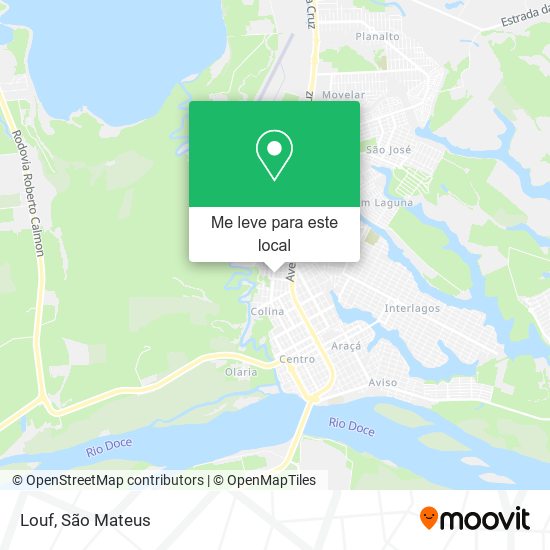Louf mapa