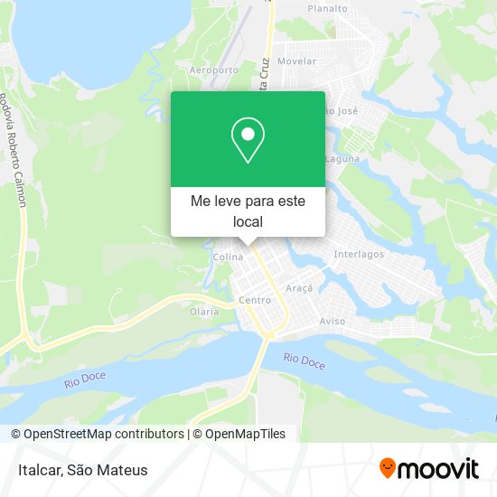 Italcar mapa