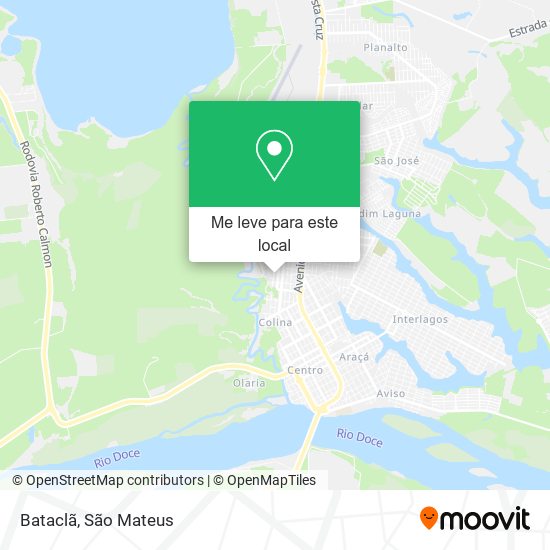 Bataclã mapa