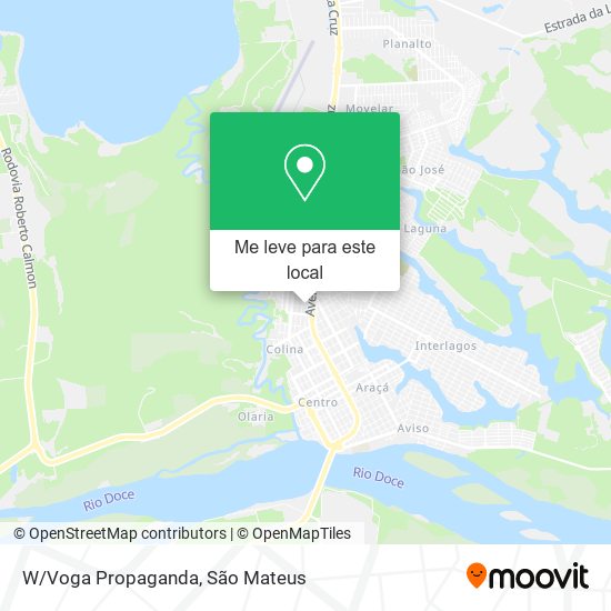 W/Voga Propaganda mapa