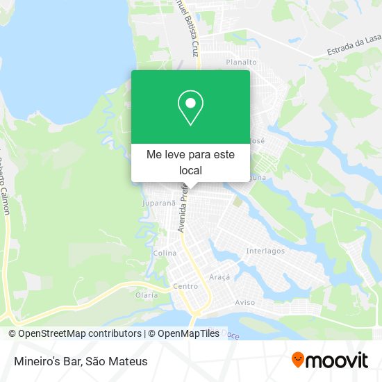 Mineiro's Bar mapa