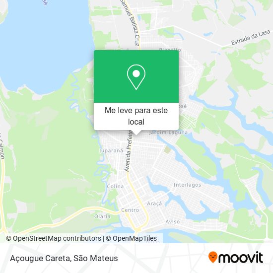 Açougue Careta mapa