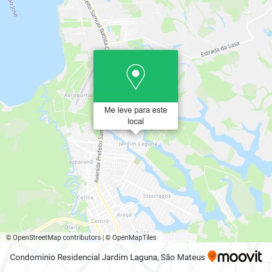 Condominio Residencial Jardim Laguna mapa
