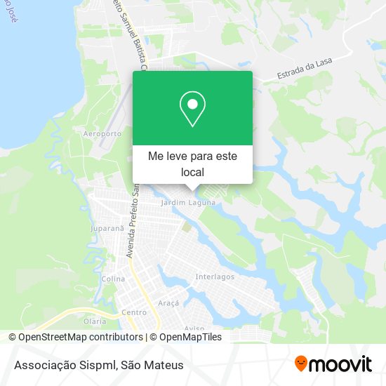 Associação Sispml mapa
