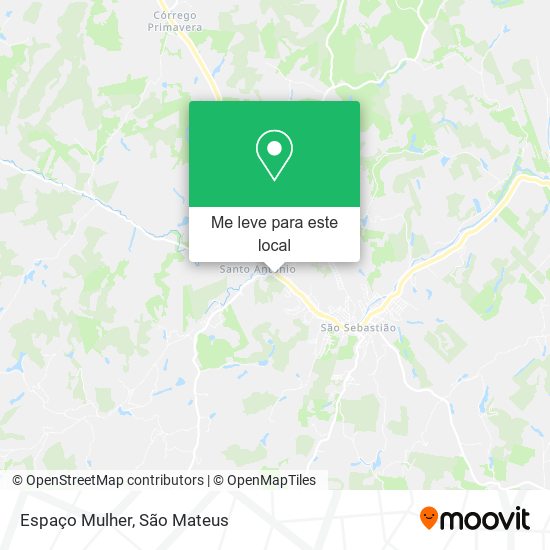 Espaço Mulher mapa