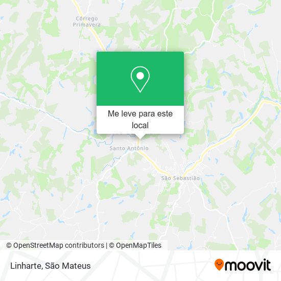 Linharte mapa