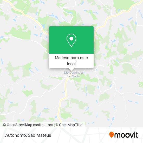 Autonomo mapa