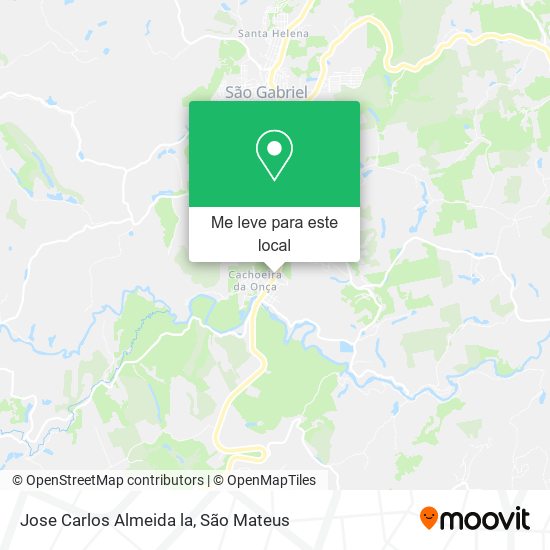 Jose Carlos Almeida la mapa