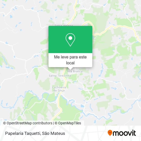 Papelaria Taquetti mapa