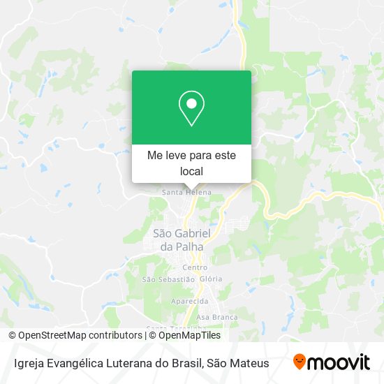 Igreja Evangélica Luterana do Brasil mapa