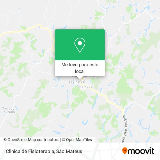 Clinica de Fisioterapia mapa