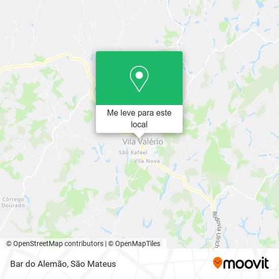 Bar do Alemão mapa