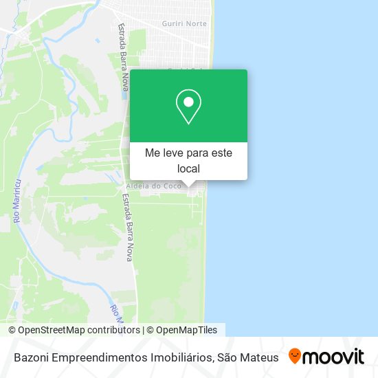 Bazoni Empreendimentos Imobiliários mapa