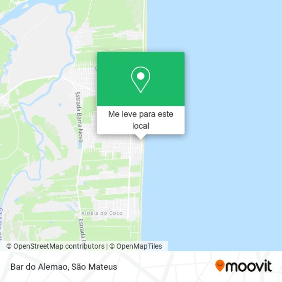 Bar do Alemao mapa