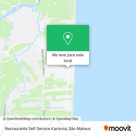 Restaurante Self Service Karisma mapa