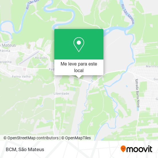 BCM mapa