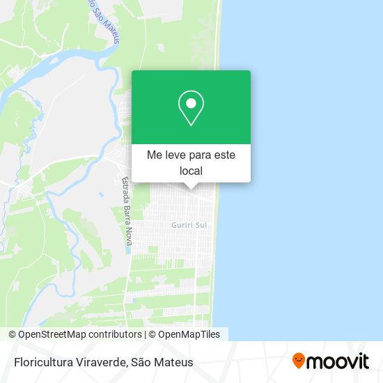 Floricultura Viraverde mapa