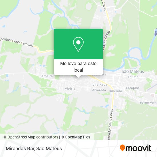Mirandas Bar mapa
