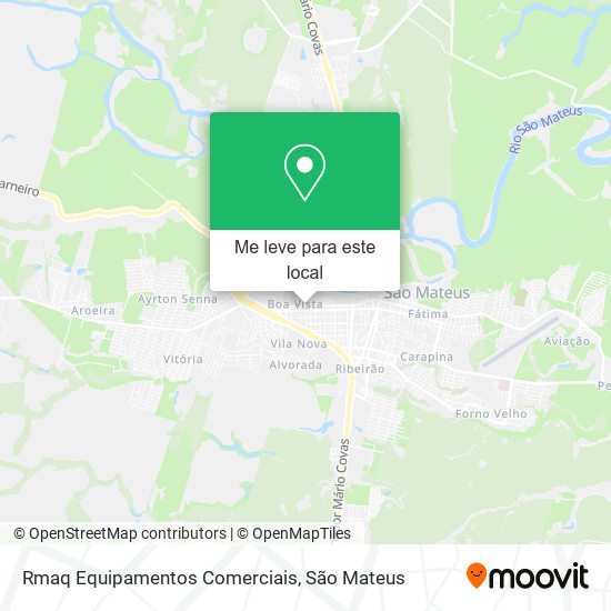 Rmaq Equipamentos Comerciais mapa