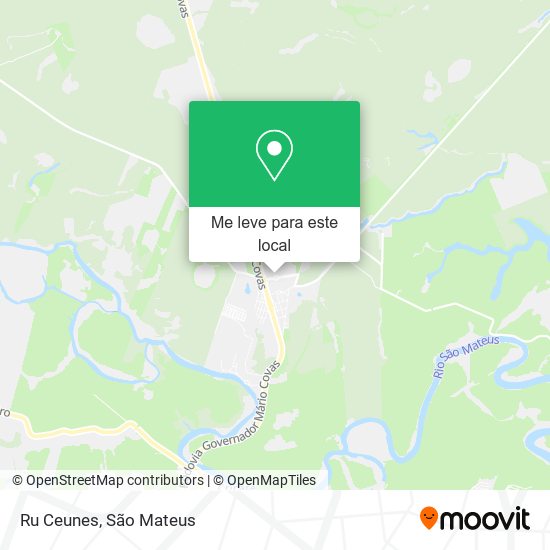 Ru Ceunes mapa