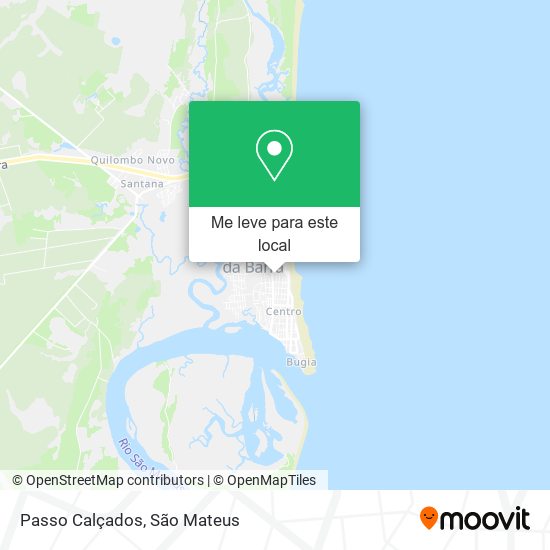 Passo Calçados mapa