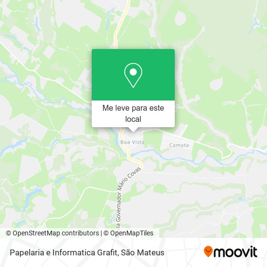 Papelaria e Informatica Grafit mapa