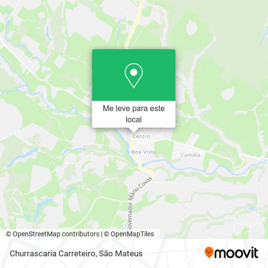 Churrascaria Carreteiro mapa