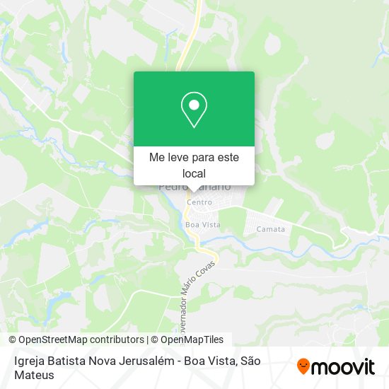 Igreja Batista Nova Jerusalém - Boa Vista mapa