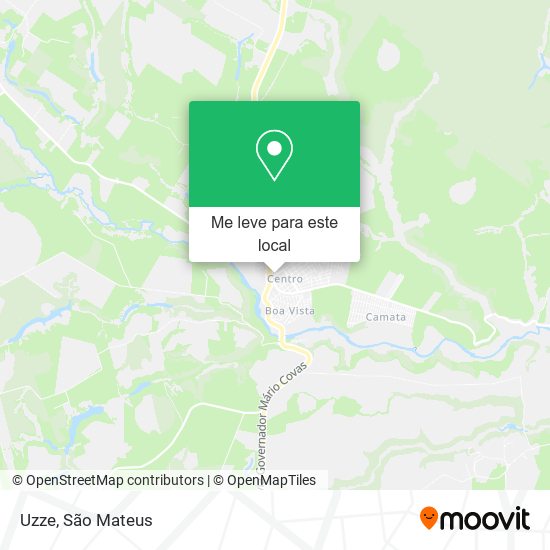 Uzze mapa