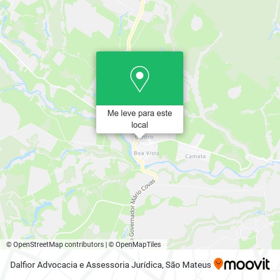 Dalfior Advocacia e Assessoria Jurídica mapa